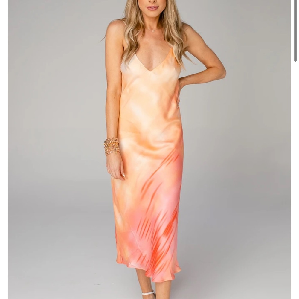 Buddy Love Tiff Midi Slip Dress Gelato XS